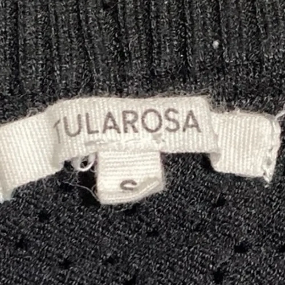 Revolve Tularosa Black High Rise Bloomer Ruffle Knitted Crochet Mini Shorts Sz S - Picture 4 of 5